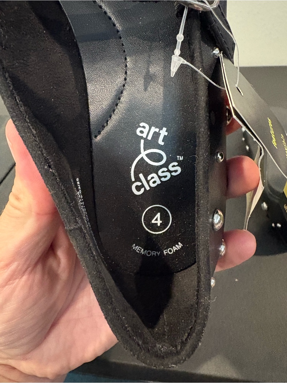 Art Class Madison Studded Black Ballet Flats Mary Jane Multiple Kids Sizes - Picture 13 of 14